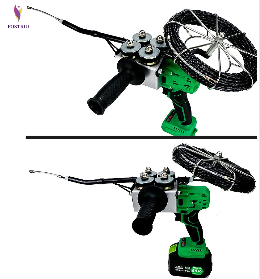 NEW CXJ 88VF 10000MAN Electrician Stringing Machine Fully Automatic Wall Lead Wire Electric Charging Threading Machine 40m/min