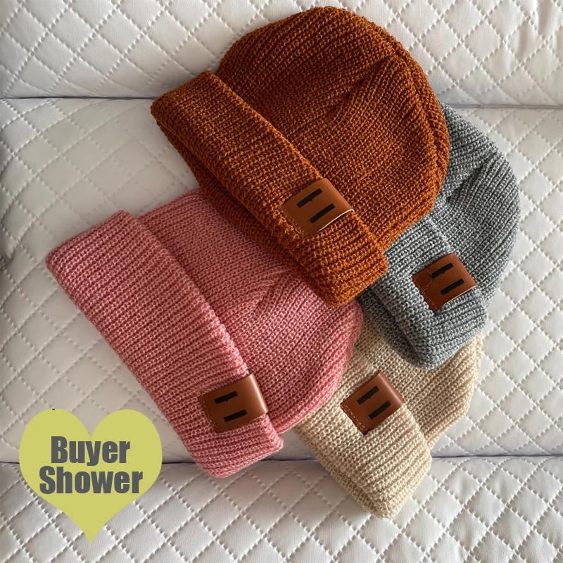 

2020 S/L Warm Baby Hat for Boy Warm Baby Winter Hat for Kids Beanie Knit Children Hats Girls/Boys Baby Cap Newborn Hat 1PC