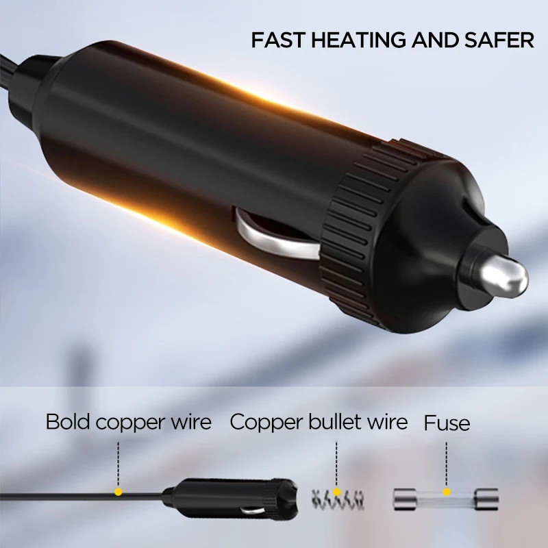 И электрическая мини-сушилка маленький 180 Вт нагреватель лобового стекла 12 В/24 В