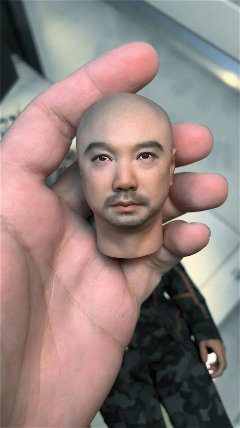 

Big Sales 1/6th The Asian Chinese Superstar Movie Comic JD0001 XuZheng Man Male Head Sculpture For Mostly 12inch Doll Action
