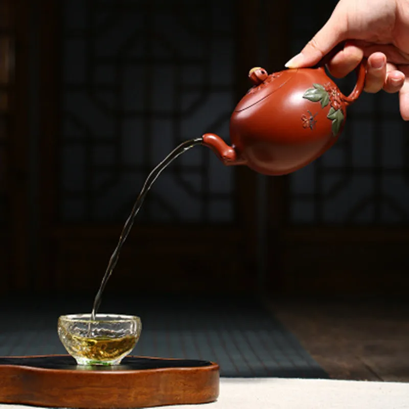 

2020 Teapot China Chinese Yixing Clay Tea Pot Ceramic Teapot Zisha 340ml New Arrived High Quality With Gift Box Safe Packaging