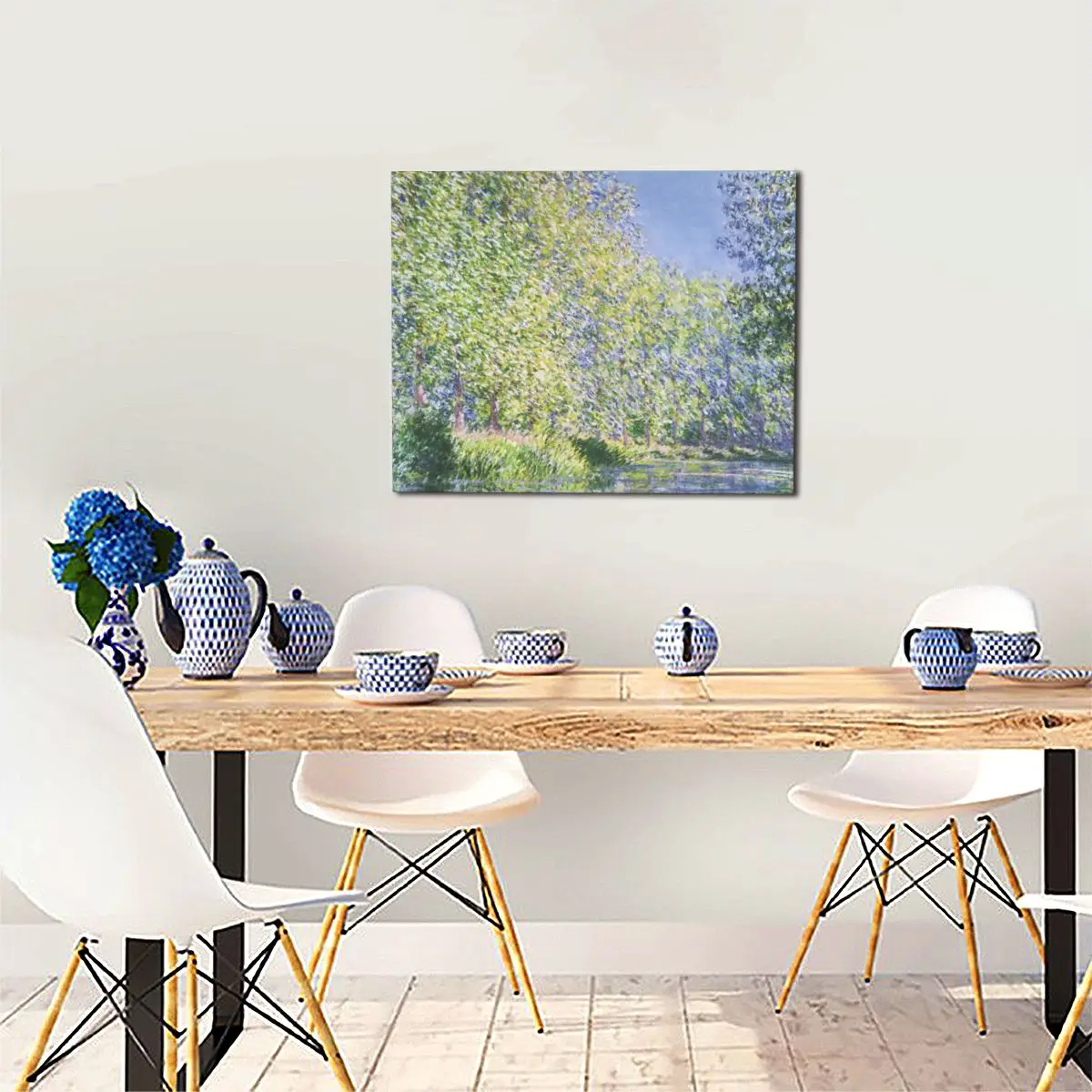 

Monet Painting Room Fashion Decoration Pictures Romantic Wood Room Decor