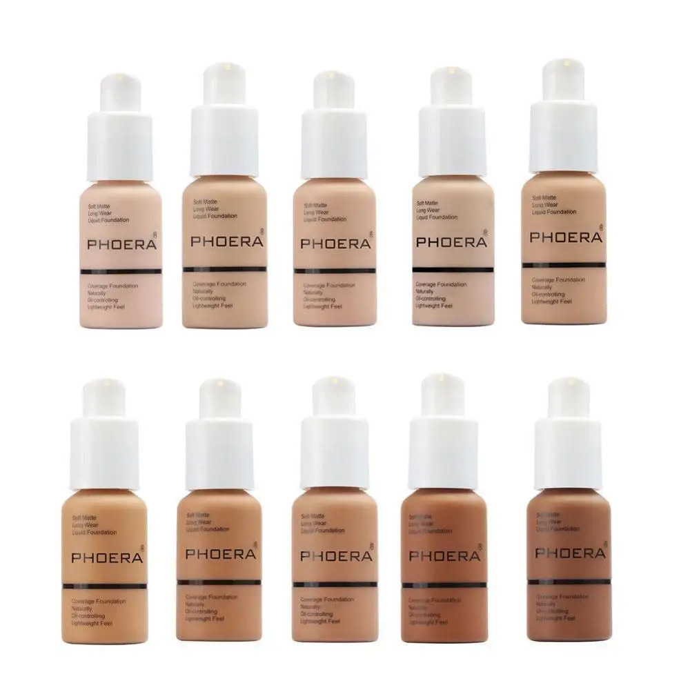 

Face Foundation Base Makeup Matte Full Coverage Liquid Foundation Cream Cosmetics Makeup Foundation Oil Control Concealer Cream