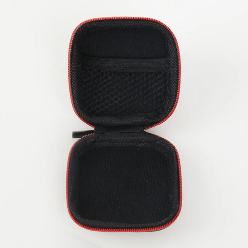 1 шт. Чехол-держатель для хранения наушников жесткий футляр наушники с сеткой