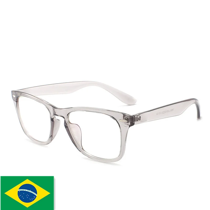 

New TR90 Optical Square Glasses Unisex Screen Radiation Eyewear Fashion Design Office Gaming Blue Light Blocking Spectacles 036