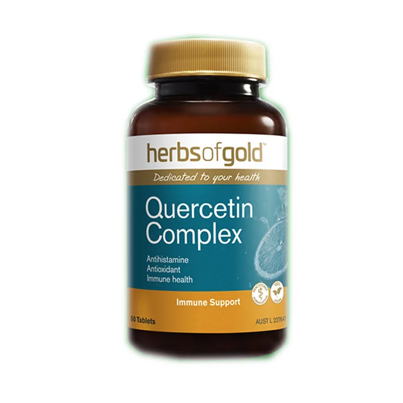 HerbsofGold Quercetin Compound Tablets 60/capsules, free shipping