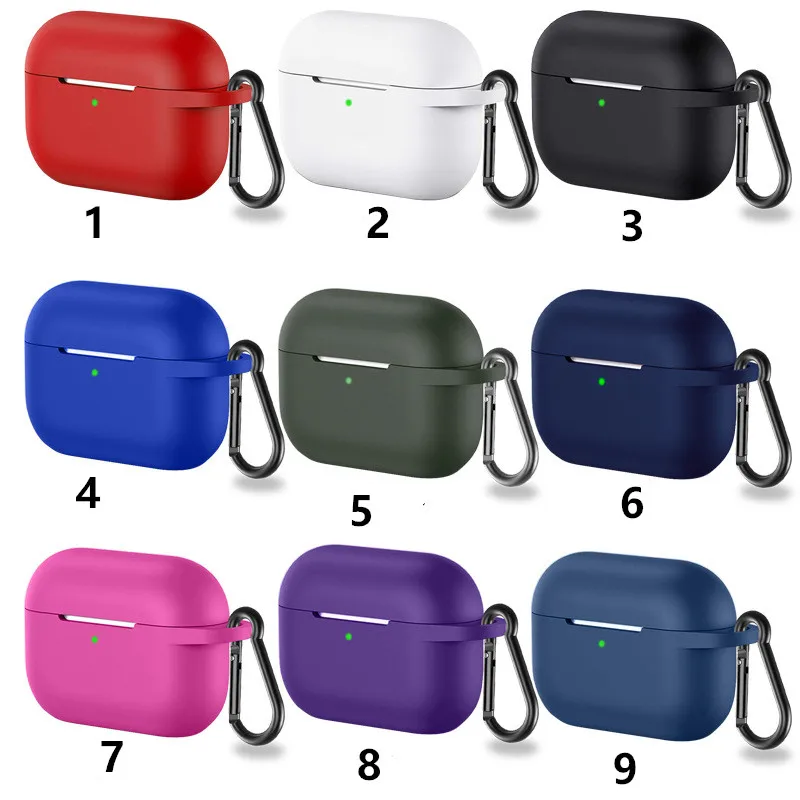30 шт. силиконовый чехол для Airpods Pro apple airpods pro наушников Air Pods 3|Аксессуары