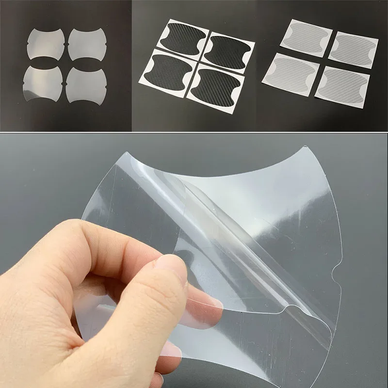 4pcs/Lot Car Handle Protection Sticker For Volvo S40 S60 S70 S80 S90 V40 V50 V60 V90 XC60 XC70 XC90 | Автомобили и мотоциклы