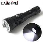 Светодиодный фонарик для дайвинга XHP70, 20 Вт, 4 режима, 8000 Люмен, 100 м, подводный водонепроницаемый светодиодный фонарик, фонарь с батареей 21700