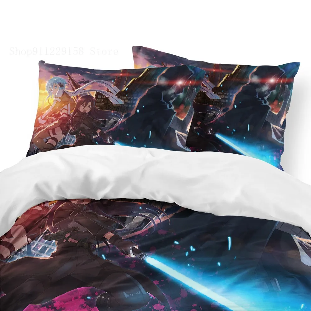 

3D Printed Children's Bedding Set Boy Single Duvet Cover Sheet Pillow Cover Birthday Gift Bedroom Cover Bed Cover