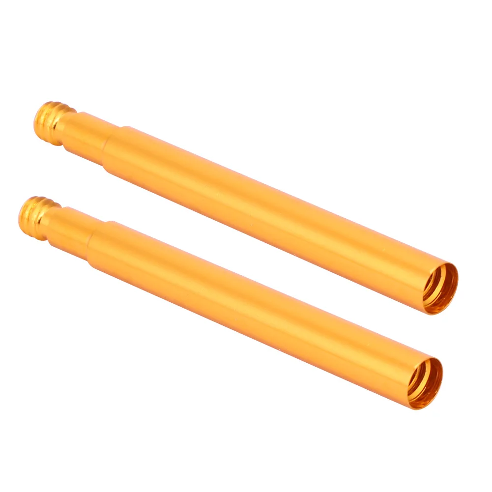 

2 pcs Aluminium Alloy Bicycle Presta Valve Extender Bike Tire Wheel 40mm French Valve Extenders Caps Core Adapter Bicycle Tool
