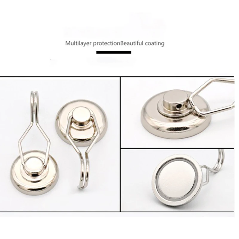 Мощные Магнитные Крючки прочные сверхмощные неодимовые магнитные крючки на 360 °