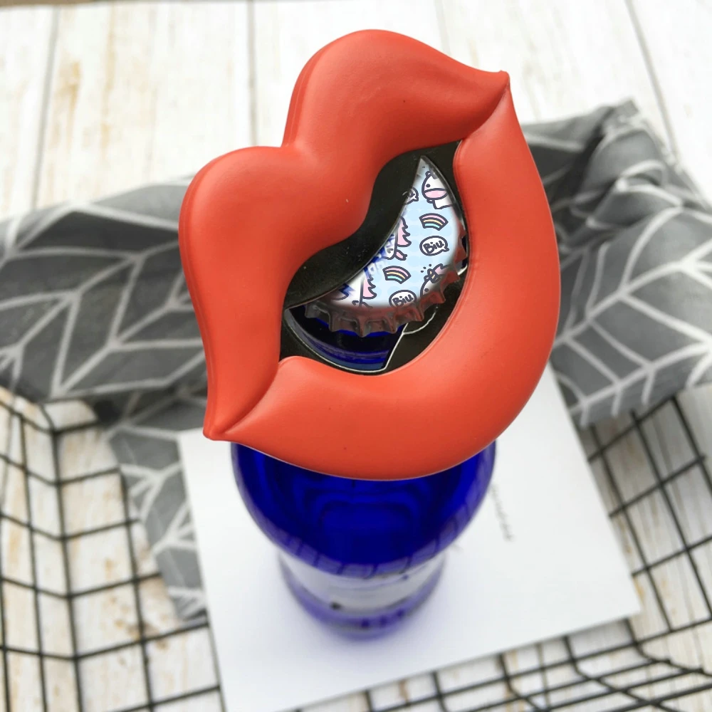 Marilyn Monroe Lips-Opener Beer Bottle Opener Fridge magnet Rubber Coated Stainless Steel. | Дом и сад