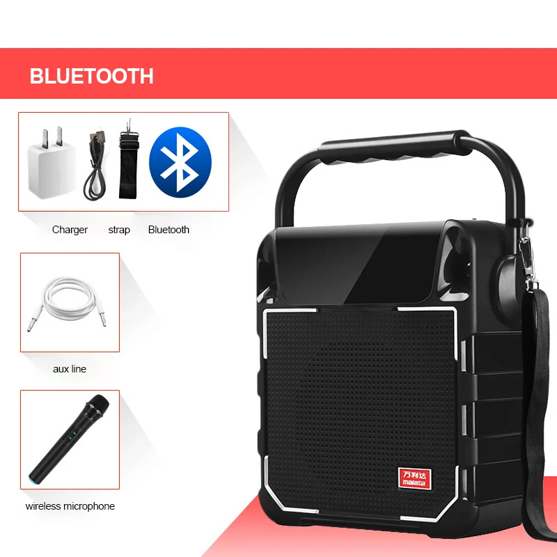 Bluetooth динамик портативный беспроводной FM громкоговоритель TF 120 Вт|Портативные