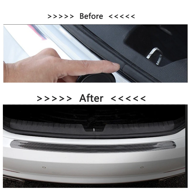 3D наклейка для автомобиля из углеродного волокна защитная лента сделай сам на