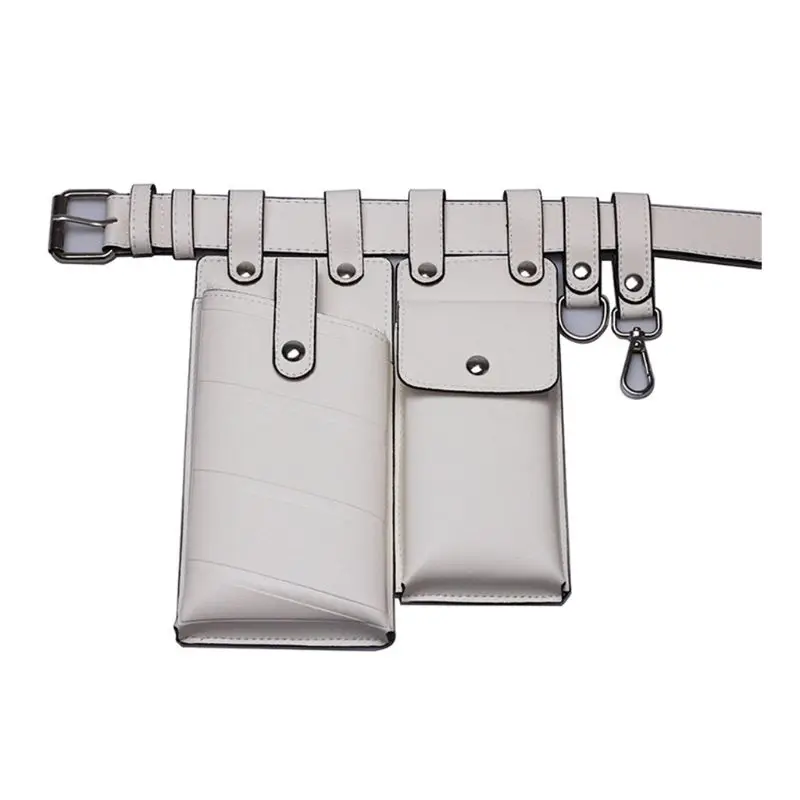 

Women PU Leather Waist Fanny Pack Belt Bag Travel Hip Bum Chest Small Phone Pouc L9BE
