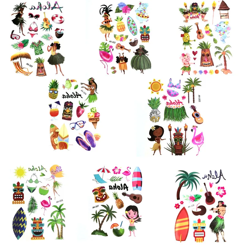 20 шт. Детские временные тату наклейки на руку|Канцелярские наклейки| |