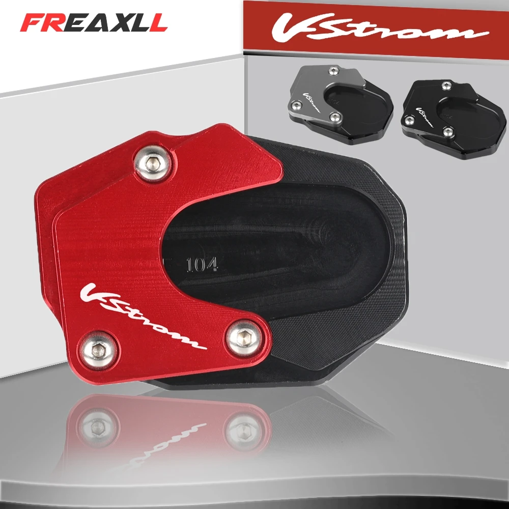 

For SUZUKI V-STROM 1050/XT 1000/1000XT GSX-S1000F GSX-S1000 Katana Kickstand Side Stand Extension Enlarge Pad Support Plate