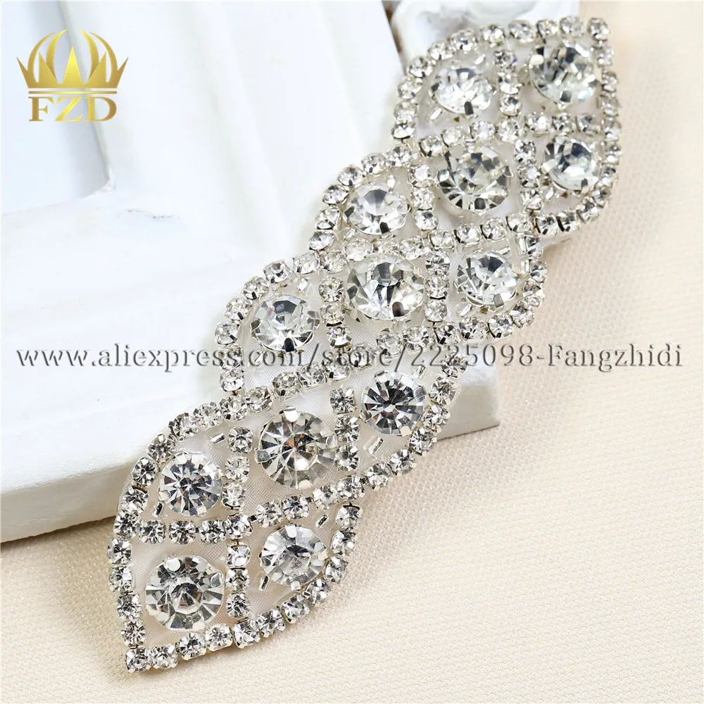 FZD 1 шт. прозрачный Блестящий Кристалл Стразы украшения бриллиант мотив