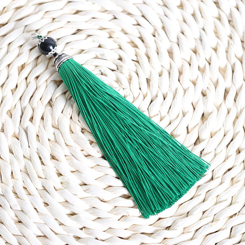 Hot New Fashion DIY Jewelry Accessories Tassel With Key Ring  Lobster Clasp Car Bag Pendant Multicolor Handmade Gifts Wholesale