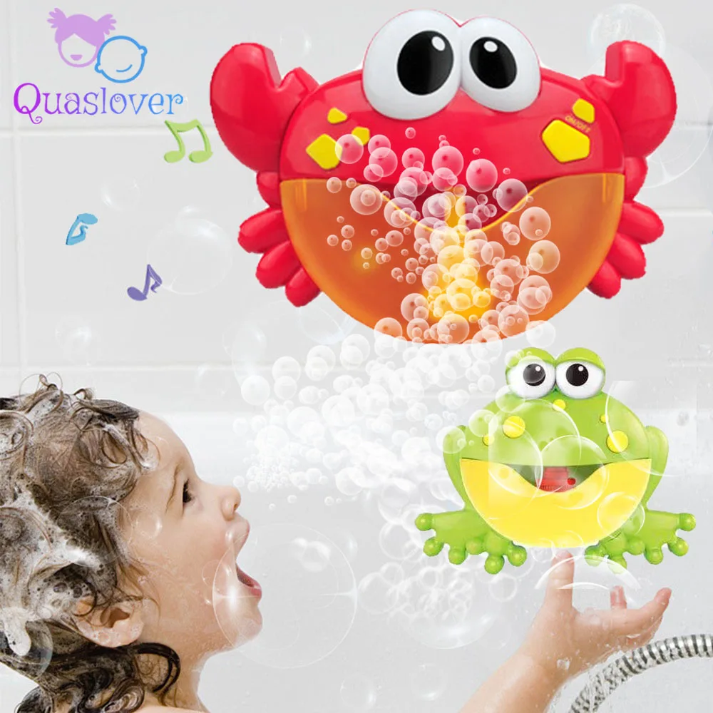 Мыльные пузырьки машина краб музыка пенящаяся ванная комната игрушки для