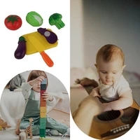 children pretend role play house toy cutting fruit plastic vegetables food kitchen baby classic kids educational toys