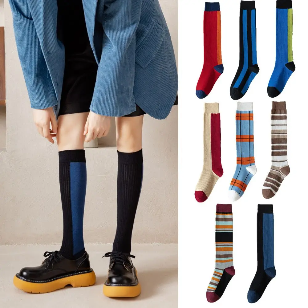 

High Tube Party Fashion Casual Autumn Winter Knee High Socks Women Man Socks Long Leg