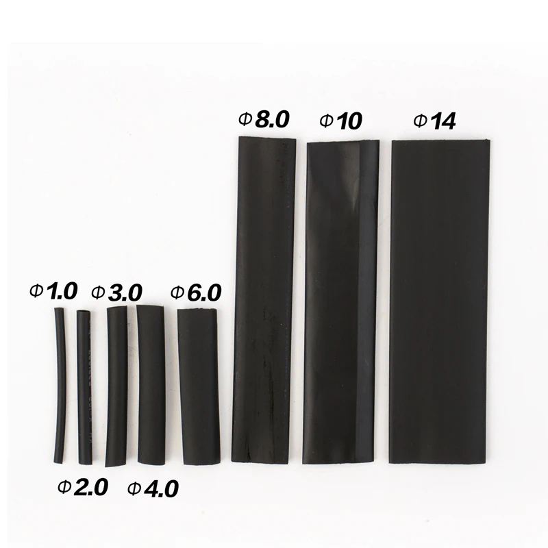 164 шт./пакет термоусадочная трубка в комплекте различные термоусадочные