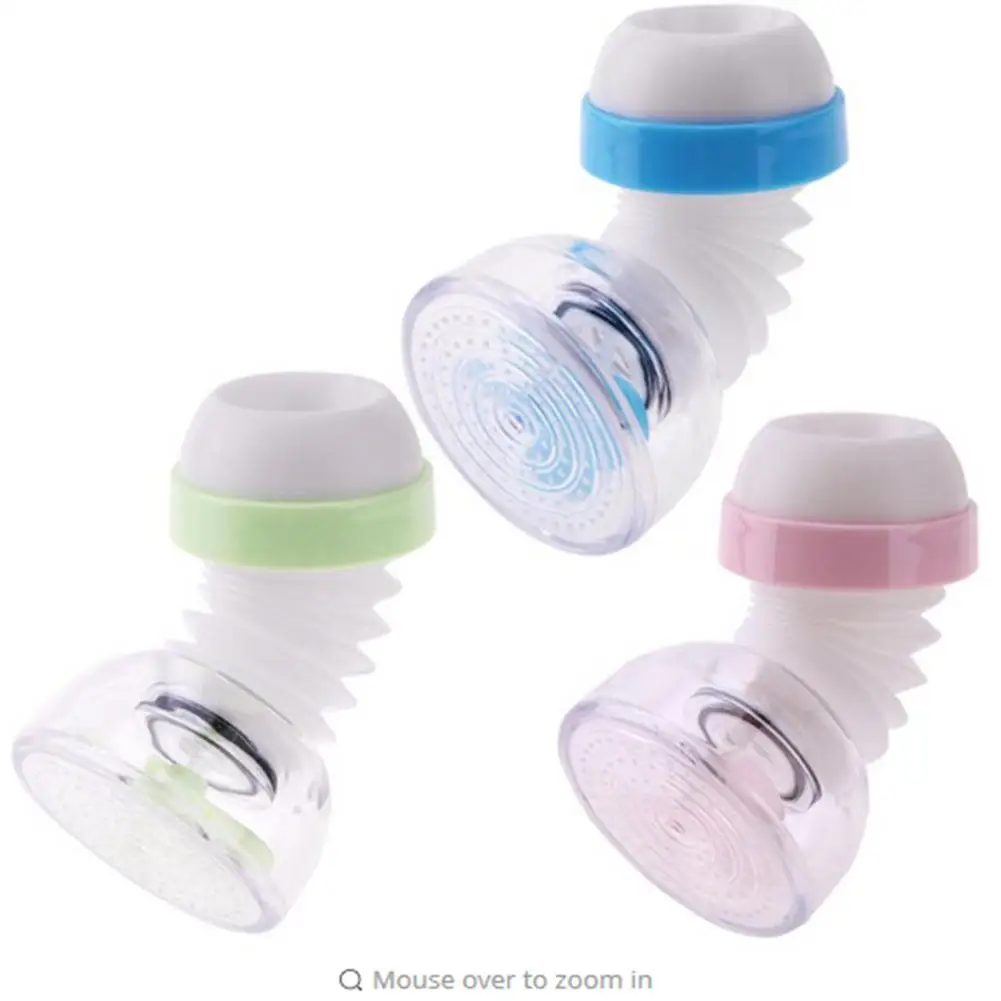 Вращающийся на носик для крана градусов распылитель кухни из ПВХ фильтр