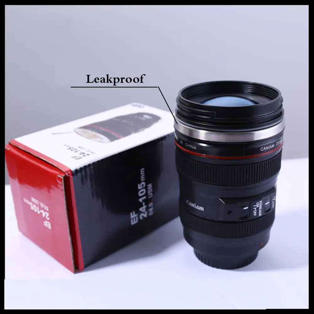 Фотокамера с объективом семейная чашка кофейная кружка питьевой чай дорожный