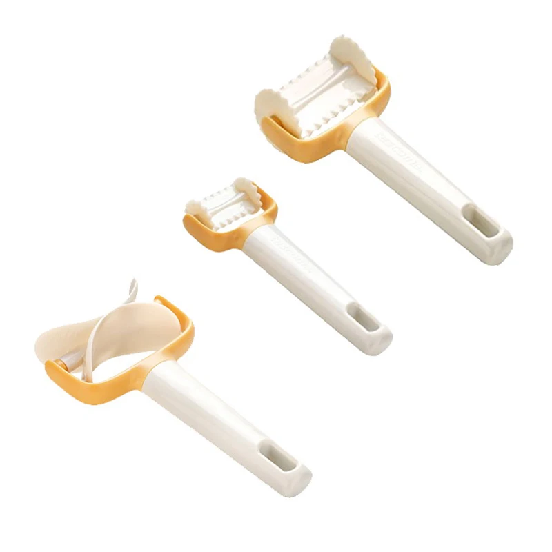 3 шт. резак для помадки пластиковый шпатель глазури форма печенья роликовый нож