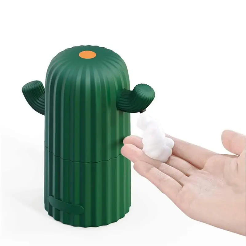 Мультяшный Бесконтактный дозатор жидкого мыла с милым КАКТУСОМ умный сенсор
