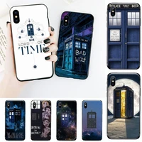 tardis box doctor who phone case for iphone 11 12 mini pro xs max 8 7 6 6s plus x 5s se 2020 xr