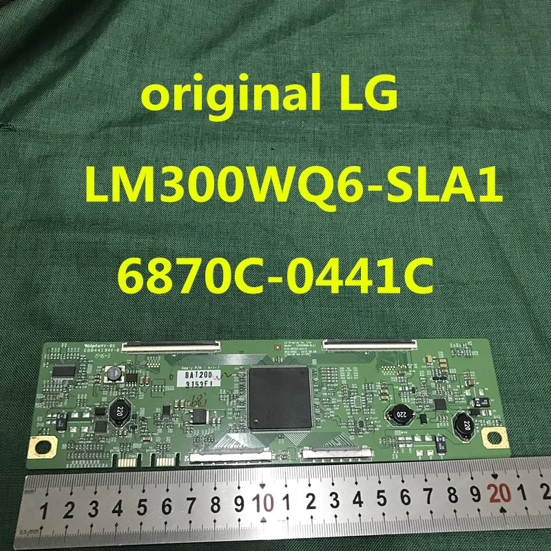 1 шт. 2 оригинальный 90% новый для LG LM300WQ6 SLA1 6870C 0441C T Con логическая плата 100% тест