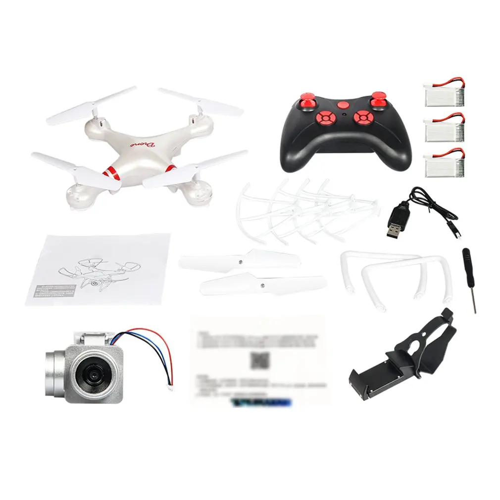 For LF608 RC Drone Wide Angle Selfie Professional Foldable Quadcopter with 0.3MP Camera &amp 2 Batteries KY601S HJ14 Drones |