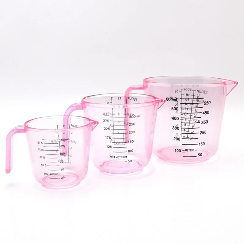 Прозрачная мерная чашка большой емкости со шкалами Кухонное измерение во время