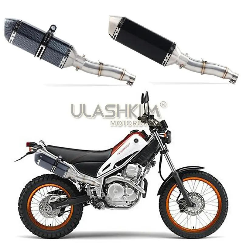 Мотоцикл Полная выхлопная система глушитель Escape Slip On для YAMAHA XG250 XT250