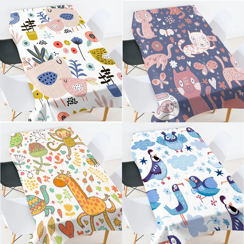 

Декоративная Водонепроницаемая скатерть для стола в стиле аниме