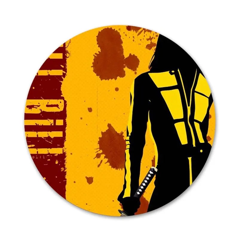 Брошь из фильма Убить Билла прочная брошь значок косплея аксессуары для одежды