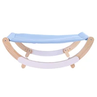 luxury pet cat hanging bed house round soft cat hammock cozy rocking chair detachable pet bed cradle house for cats dog nest mat