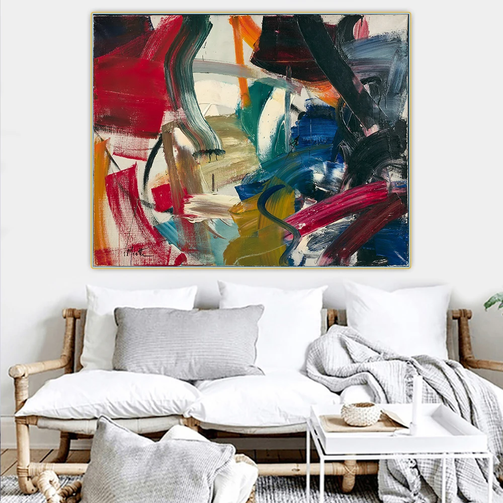 Жан Miotte 《 увлечение 》 абстрактный экспрессионизм холсте маслом современная