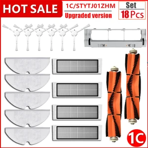 Hepa-фильтр, основная боковая щетка, тряпка для швабры Xiaomi Mijia 1C  STYTJ01ZHM T1 Dreame F9, аксессуары для роботов-пылесосов