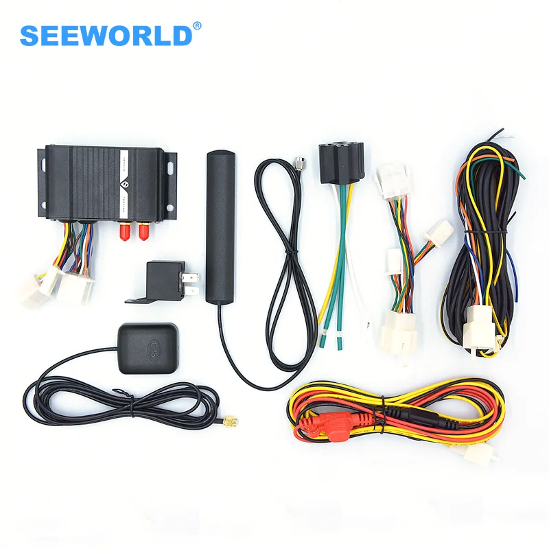 Автомобильный GPS трекер Seeworld 2G устройство для контроля расхода топлива gps S208 с