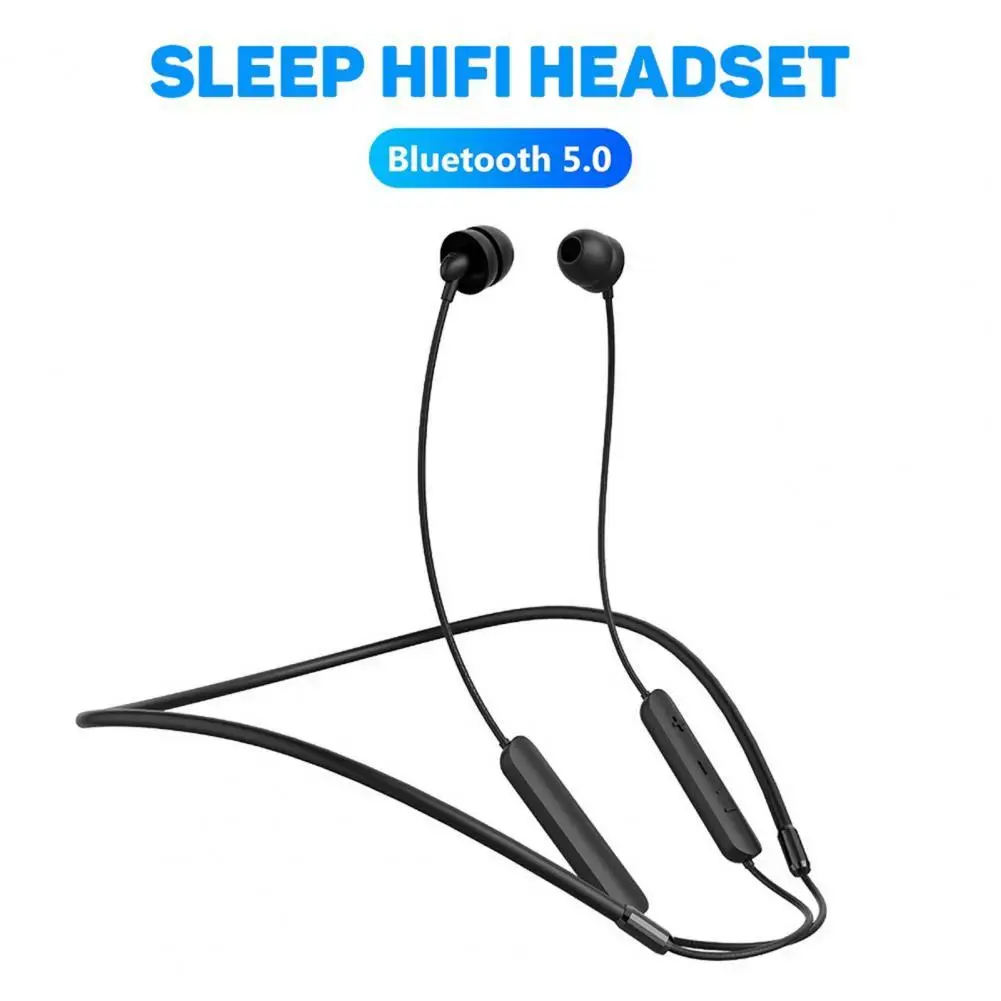 

FD1 In-Ear Wireless Bluetooth 5.0 Music Sleep Earphone Neckband Headset with Mic