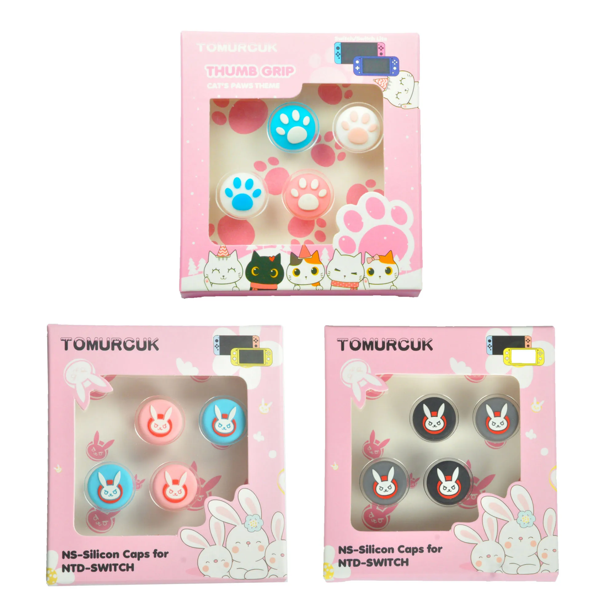 Милым зайчиком Обувь с принтом кошачий коготь светящиеся Стик ручка Кепки