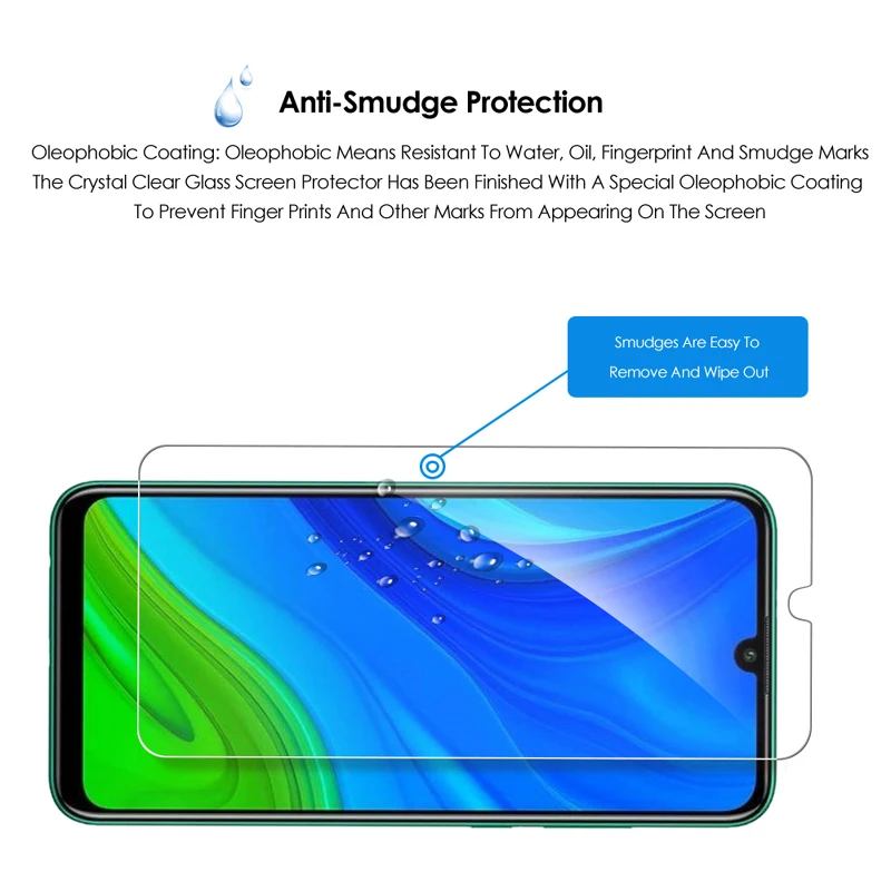 Защитная пленка для экрана из закаленного стекла Huawei P smart 2020 9H - купить по