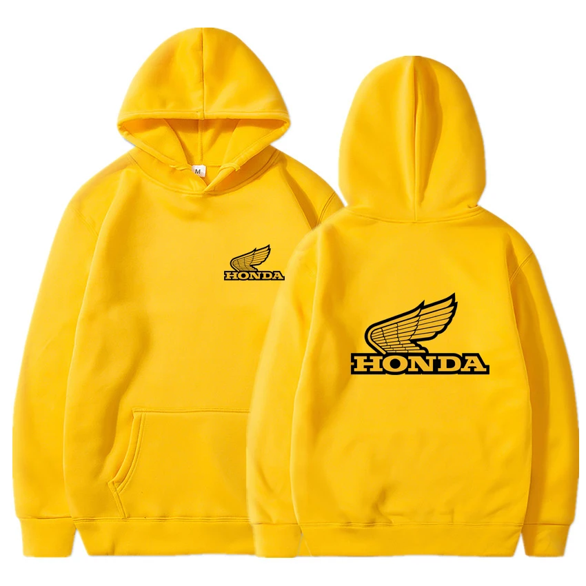 

Honda Car Print Hoodies Men Casual Long Sleeved Pullover Loose Hip Hop Sweatshirts Street Harajuku Hoodie Fashion Winter Tops