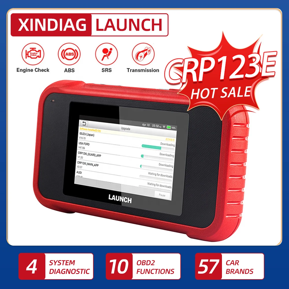 Диагностические инструменты Launch Crp123E считыватель кодов для автомобилей Obd2 Obdii PK