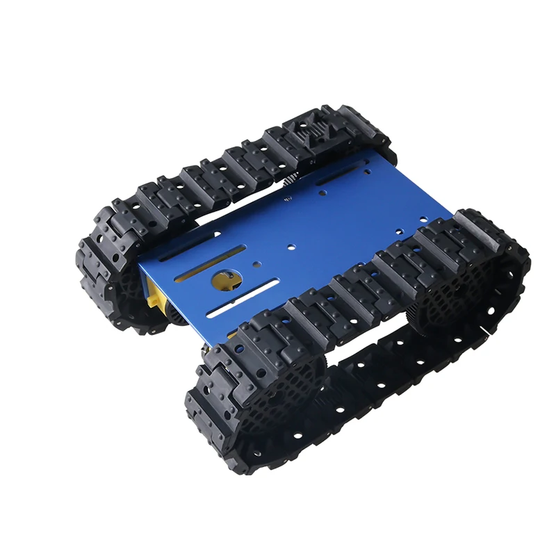 Новый металлический умный гусеничный робот TC101 4WD комплект шасси для танка 4 шт.