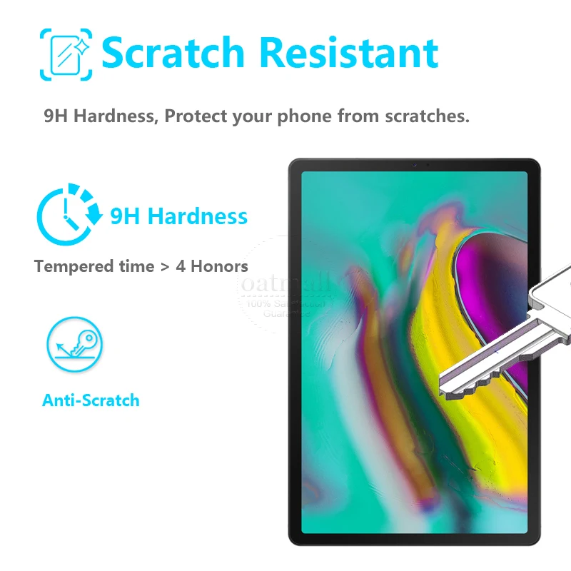 Защитная пленка из закаленного стекла 9H для Samsung Tab S5E T720 / S6 T860 10 5/S7 T870 11|Защитные